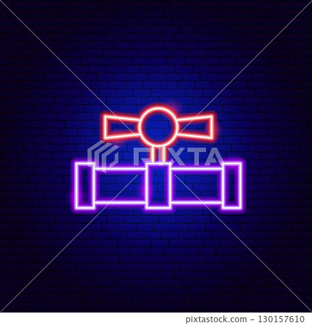 Pipe With Tap Neon Sign 130157610
