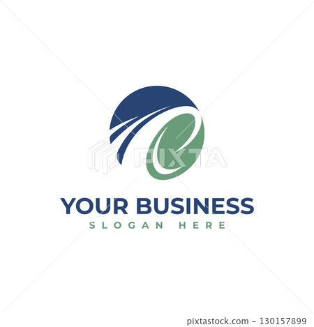 Letter E with grow graphic symbol for business or finance company logo Letter E with grow graphic symbol for business or finance company logo 130157899