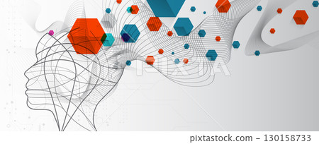 Abstract minimalism technology and science background Abstract minimalism technology and science background 130158733