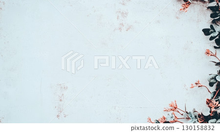 Decorative floral arrangement on a light background showcasing nature's beauty 130158832