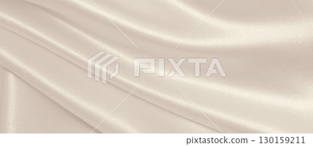 Smooth elegant golden silk or satin luxury cloth texture as wedding background. Luxurious background design. In Sepia toned. Retro style 130159211