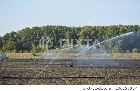 self-propelled irrigation system for industrial irrigation agricultural fields self-propelled irrigation system for industrial irrigation agricultural fields 130159917