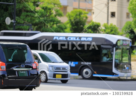 Image of cars passing by Image of cars passing by 130159928