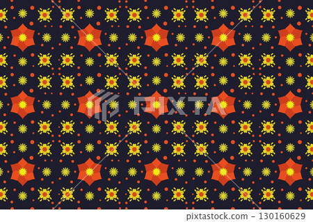 Flower pattern Flower pattern 130160629