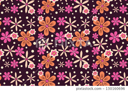 Flower pattern Flower pattern 130160696