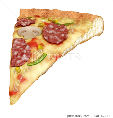 Pizza - 1 piece (it drips when you hold it) 130162248