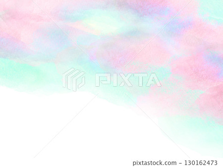 柔和的顏色水彩紋理 130162473