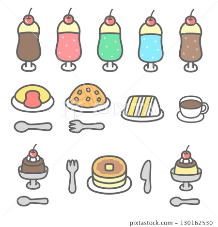 復古咖啡店插畫集 復古咖啡店插畫集 130162530