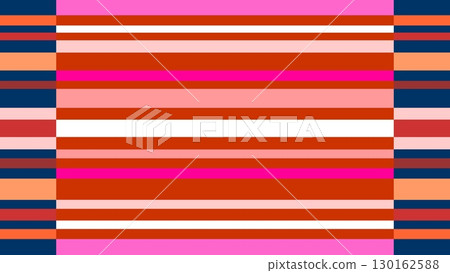 Border pattern, autumn colors, terracotta, orange, navy Border pattern, autumn colors, terracotta, orange, navy 130162588