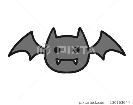 Black bat illustration 130163644
