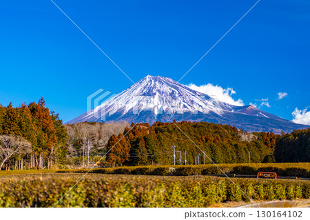 富士山白雪覆蓋 130164102