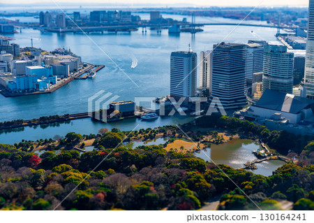 從上方俯瞰東京灣 130164241