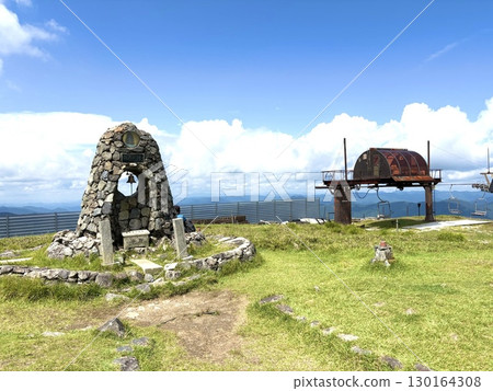 Summer Biwako Valley: A view of the tower Summer Biwako Valley: A view of the tower 130164308