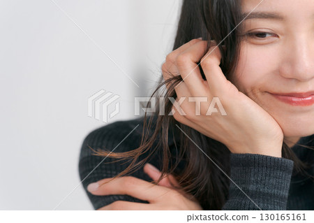 Glamorous hair ladies 130165161