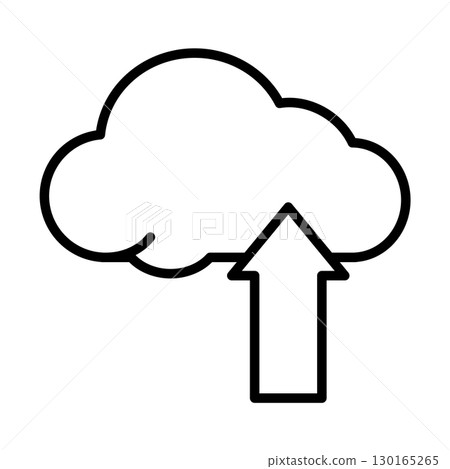 上傳圖標。 130165265