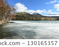 Lake Onneto in early winter 130165357