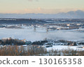 Tokachi River enveloped in a sea of clouds 130165358