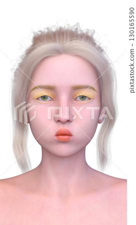 Close-up of a woman's face 130165590