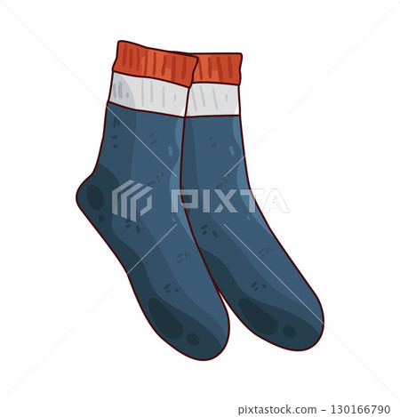 illustration of socks 130166790