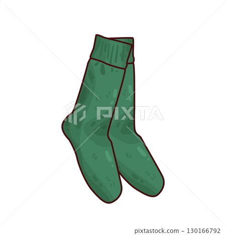 illustration of socks 130166792