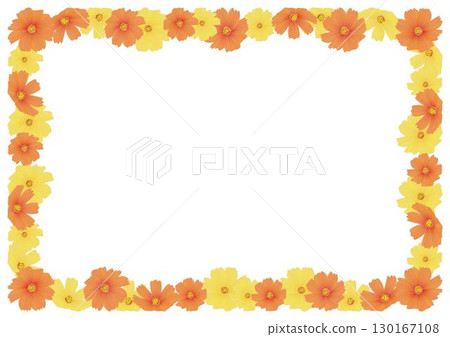 Cosmos Orange Frame 130167108