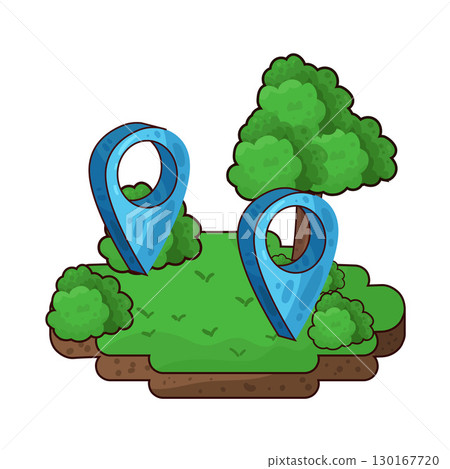 illustration of forest location 130167720