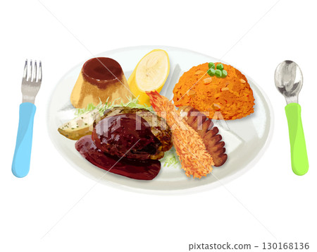 Kid's lunch (cutlery included) No national flag 130168136