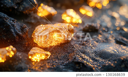 A beautiful stone like a sparkling orange citrine 130168639