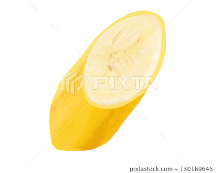 1 banana (cut diagonally) 1 banana (cut diagonally) 130169646