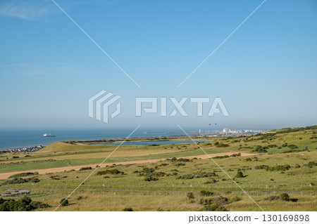 Cap Blanc-Nez, Escalles, Pas-de-Calais, Hauts-de-France, France, July 29th, 2025, Experience a 130169898