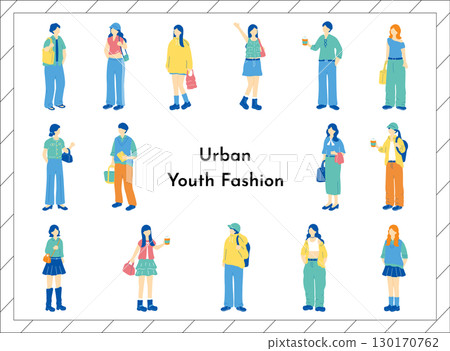 年輕人享受時尚 130170762