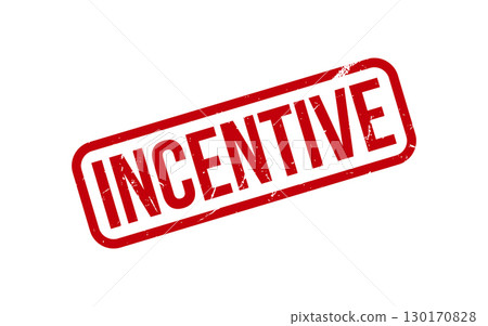 Red Incentive Rubber Stamp Seal Vector 130170828