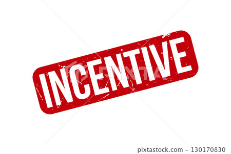 Incentive rubber grunge stamp seal vector 130170830