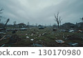 The Quiet Aftermath: A Town Devastated by Nature's Fury 130170980