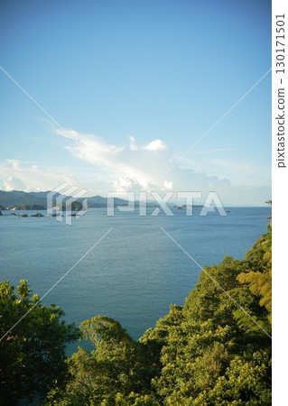 從山頂看到的大海 130171501