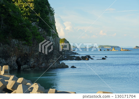 從海岸看到的大海 130171704