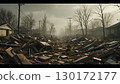 Street of Shattered Dreams: Post-Disaster Neighborhood 130172177