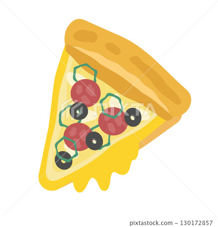 Pizza illustration 130172857