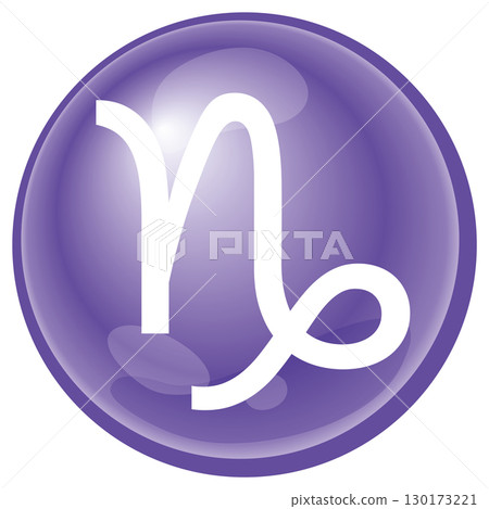 Capricorn Icon 130173221