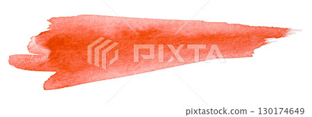 red watercolor background. Artistic hand paint. Isolated on transparent background. red watercolor background. Artistic hand paint. Isolated on transparent background. 130174649