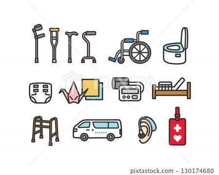 護理圖圖標 130174680