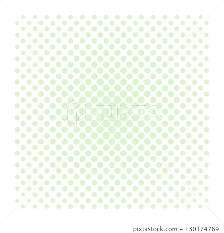 Halftone circle dot material illustration background, refreshing yellow-green pastel, vector png, transparent background 130174769