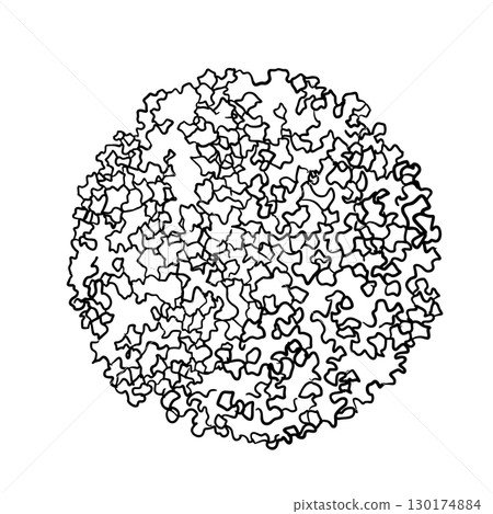 Landscape Tree Plan View Landscape Tree Plan View 130174884