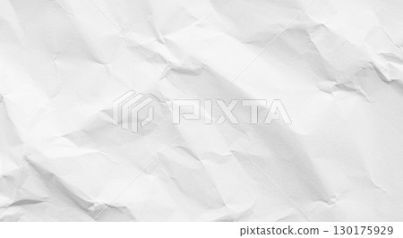 Paper White Crumpled Background Old Vintage Letter Grey Wrinkle Sheet Dirty Crease Page Design Letter Torn Parchment Craft Grunge Kraft Pattern Rough Canvas Brown Page Aged Texture Mockup Cardboard. 130175929