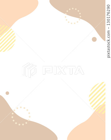 Autumn color fluid frame 130176290