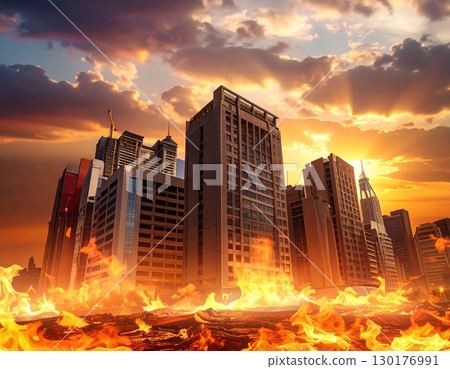 全球變暖形象 130176991