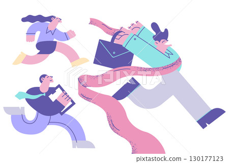 Leadership, winning, competition concept Leadership, winning, competition concept 130177123