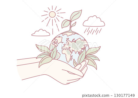 Ecology, sustainable nature, planet conversation concept Ecology, sustainable nature, planet conversation concept 130177149