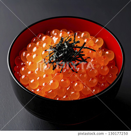 鮭魚籽碗 AI 生成的圖像 130177250