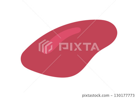 生雞肝的可愛插圖 130177773